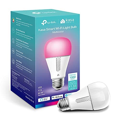 Kasa Smart Wi-Fi Light Bulb Multicolor (KL135)